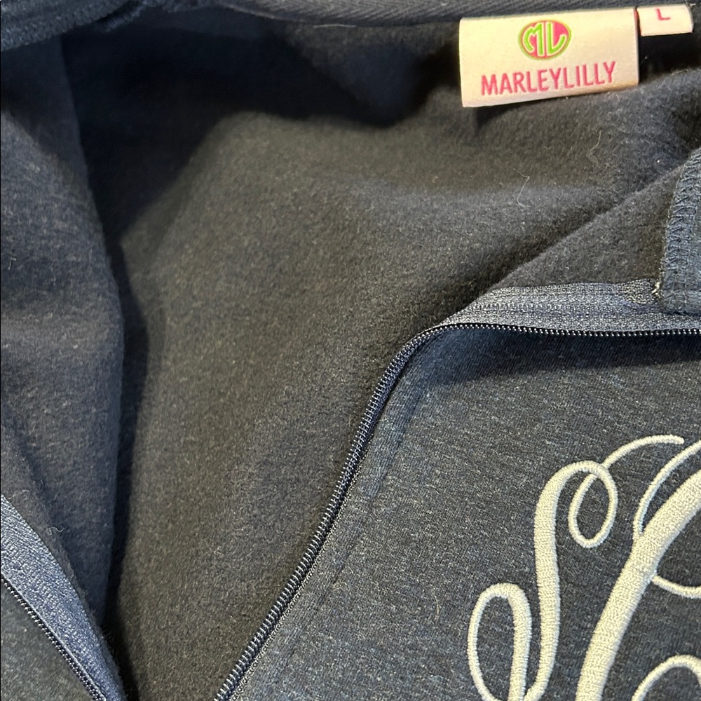 Quarter-Zip Pullover with Monogram - Picture 7 of 7
